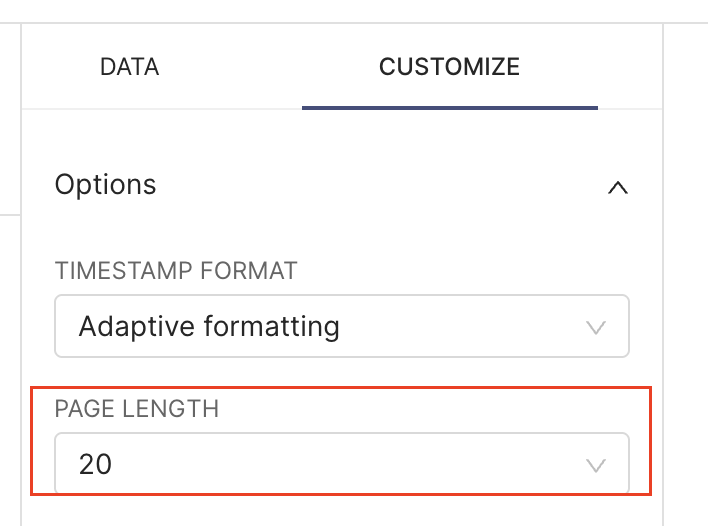 Apache Superset paging method