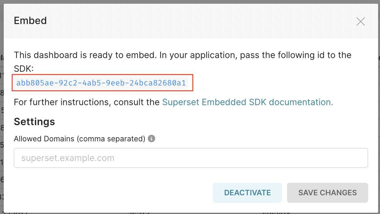 如何嵌入 Apache Superset Dashboard